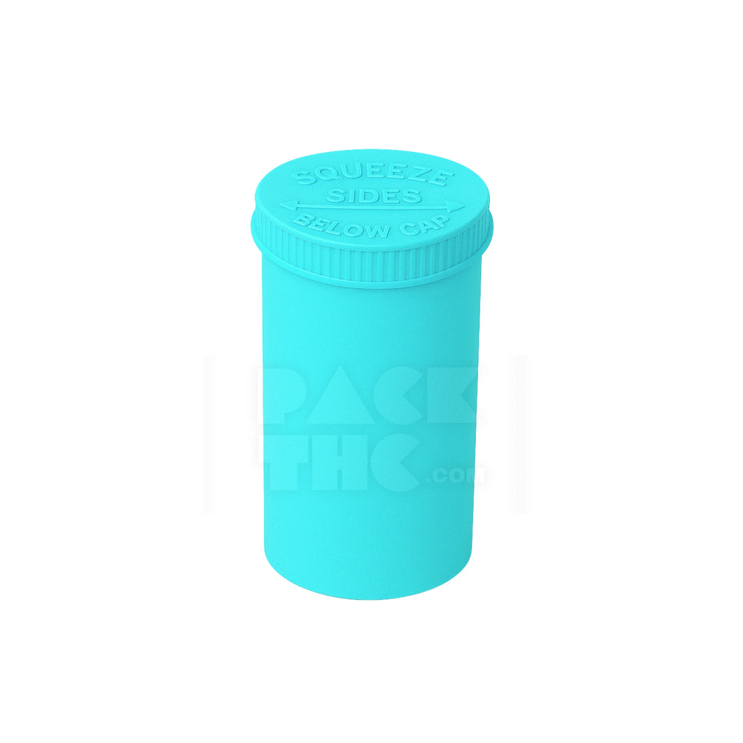 13 DRAM POP TOP VIAL - AQUA BLUE - (315 COUNT)