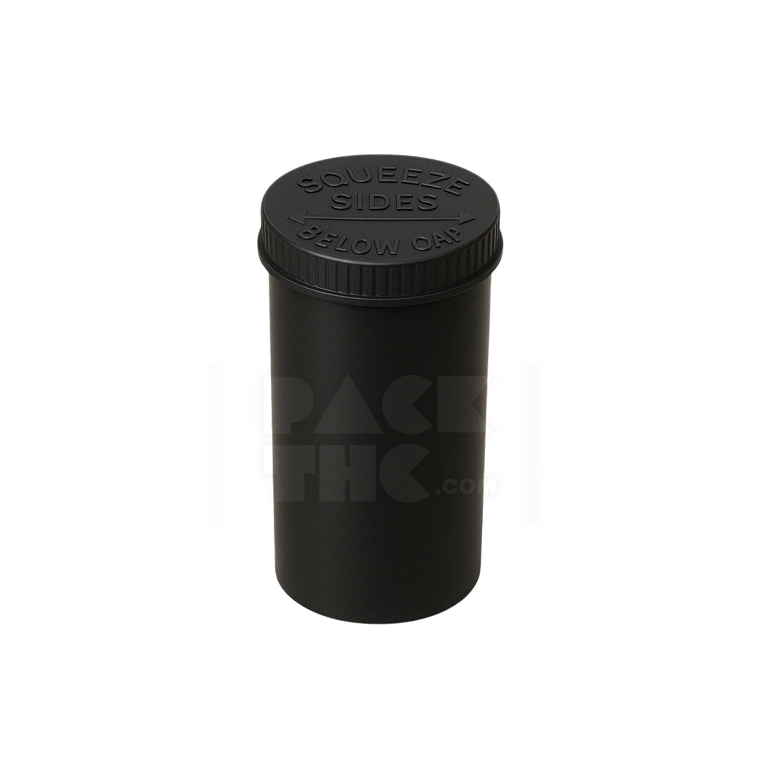 13 DRAM POP TOP VIAL - BLACK - (315 COUNT)