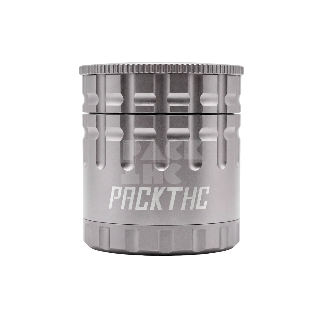 Titan Toothless Weed Grinder 63mm Silver | Bulk Herb Grinder | PackTHC