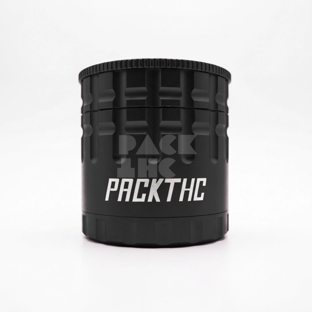 Titan Toothless Weed Grinder 63mm Black | Bulk Herb Grinder | PackTHC
