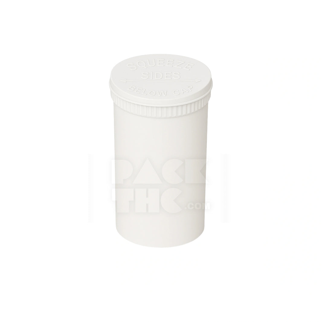 30 DRAM POP TOP VIAL - 1/4OZ - WHITE - (160 COUNT)