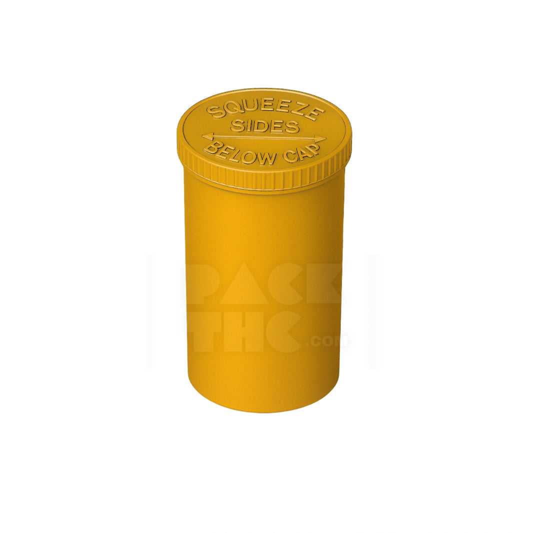 30 DRAM POP TOP VIAL - 1/4OZ - GOLDEN - (160 COUNT)