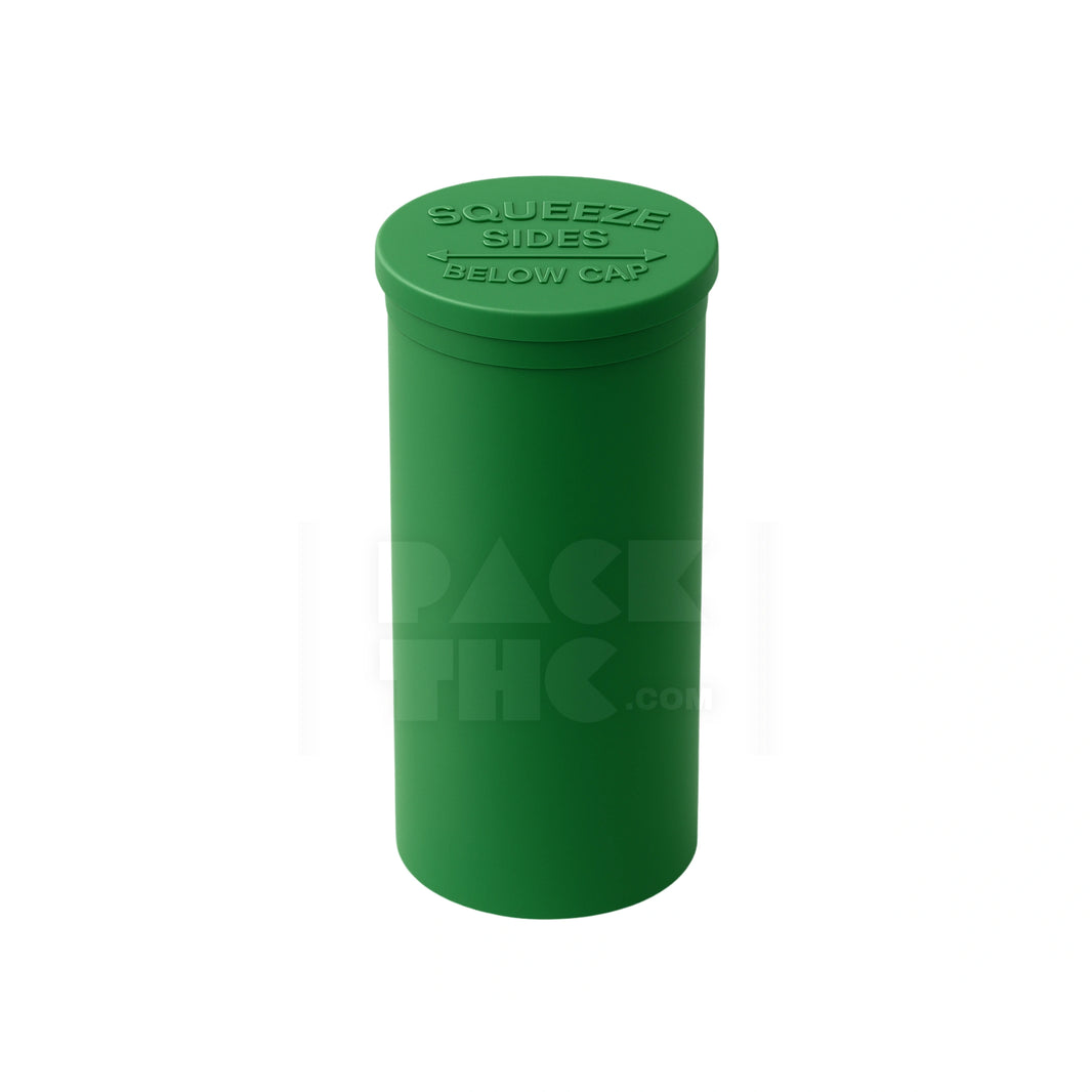 60 DRAM POP TOP VIAL - 1/2OZ - GREEN - (75 COUNT)