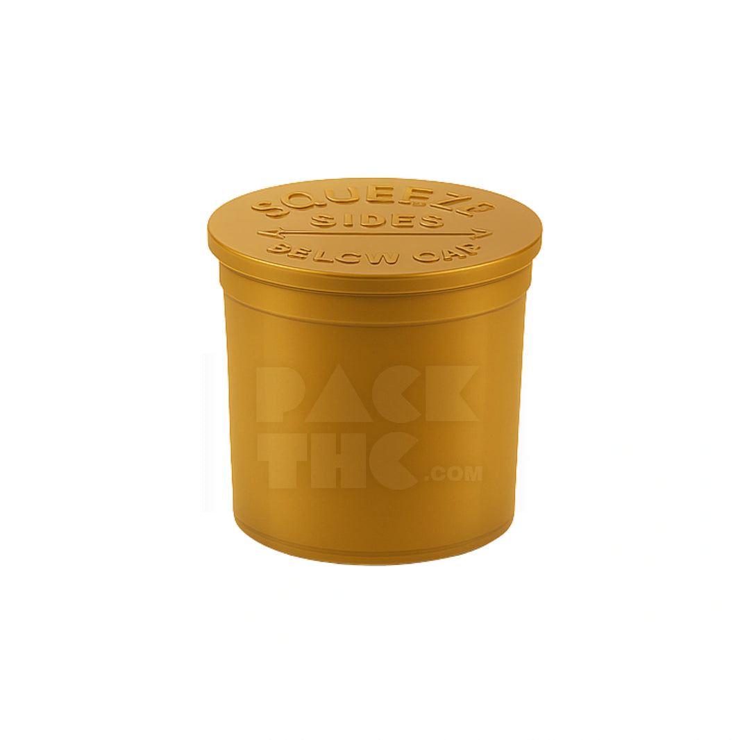 6 DRAM POP TOP VIAL - GOLDEN - (600 COUNT)