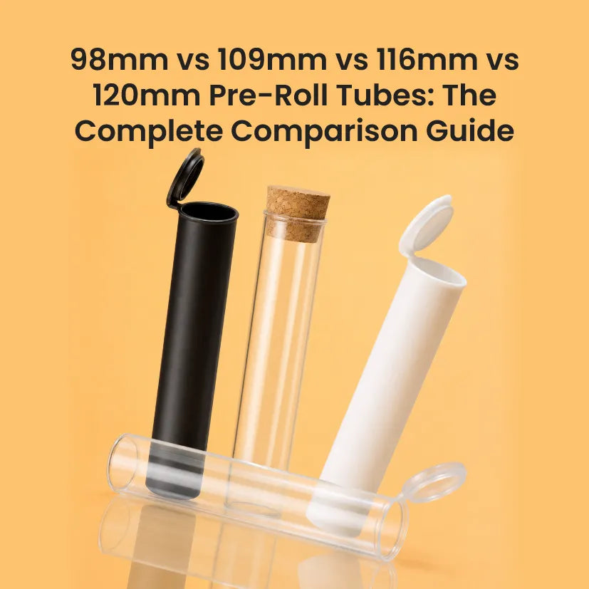 98mm vs 109mm vs 116mm vs 120mm Pre-Roll Tubes: The Complete Comparison Guide (2026)