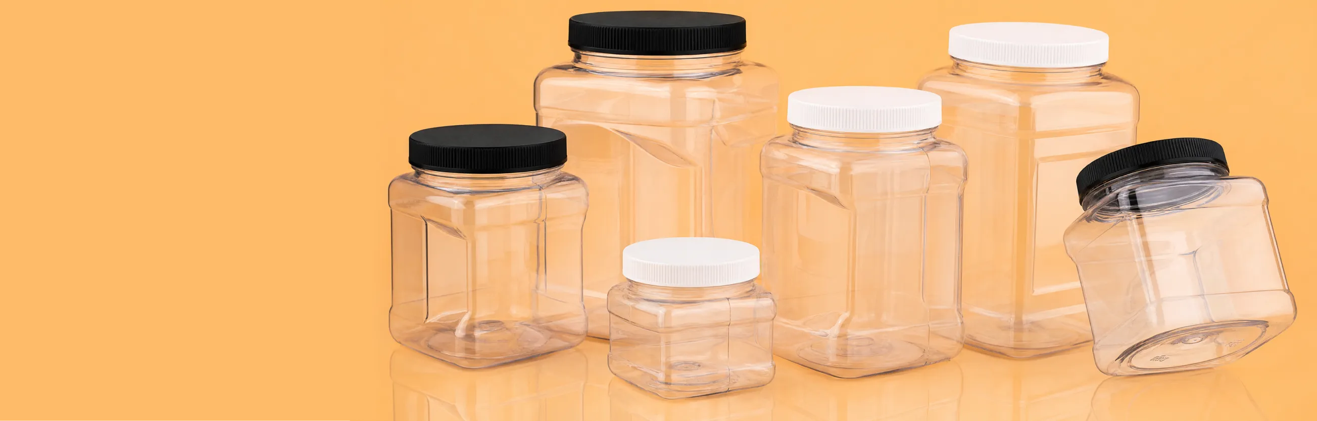 PLASTIC GRIP JARS
