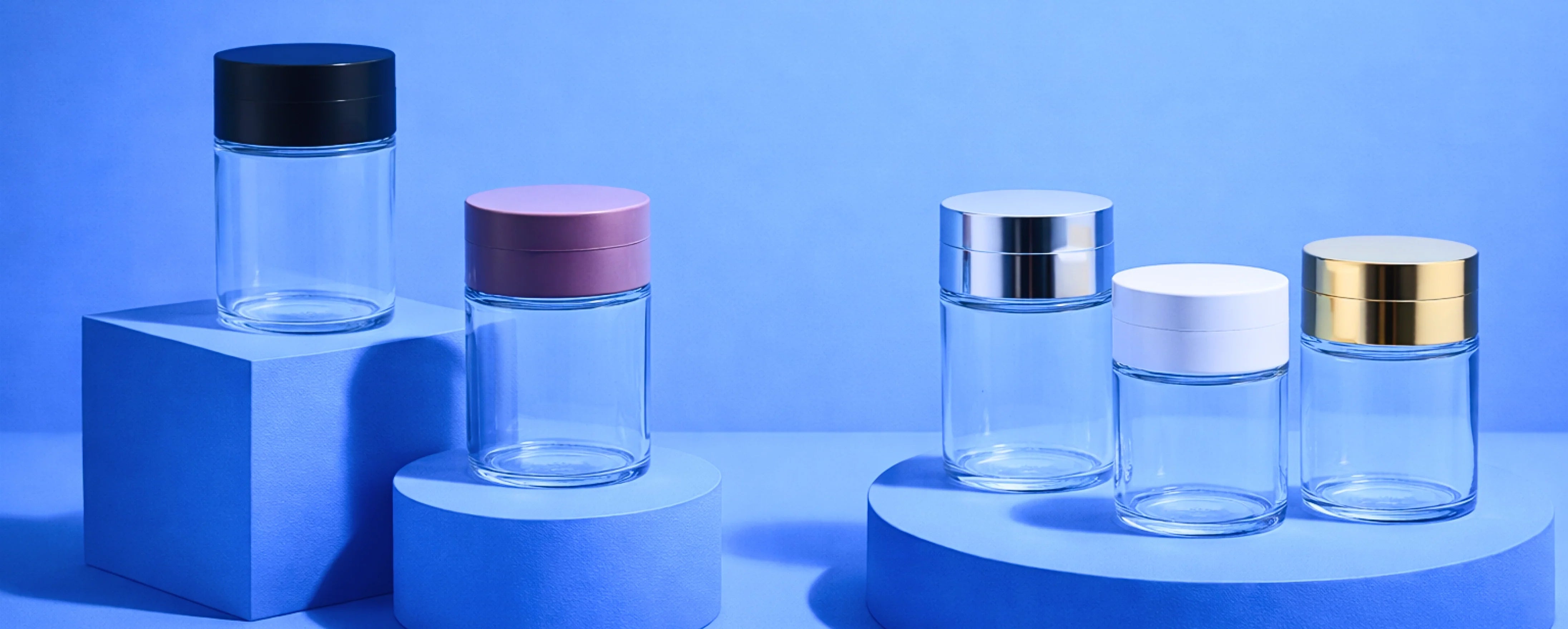 GRINDER GLASS JARS