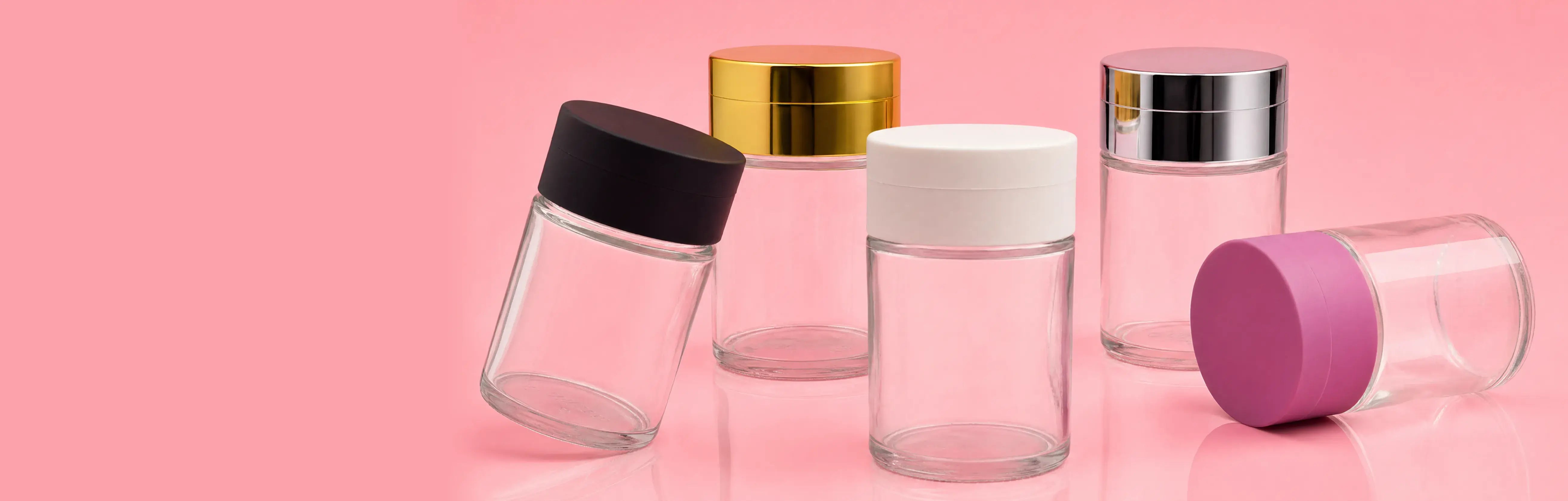 GRINDER GLASS JARS