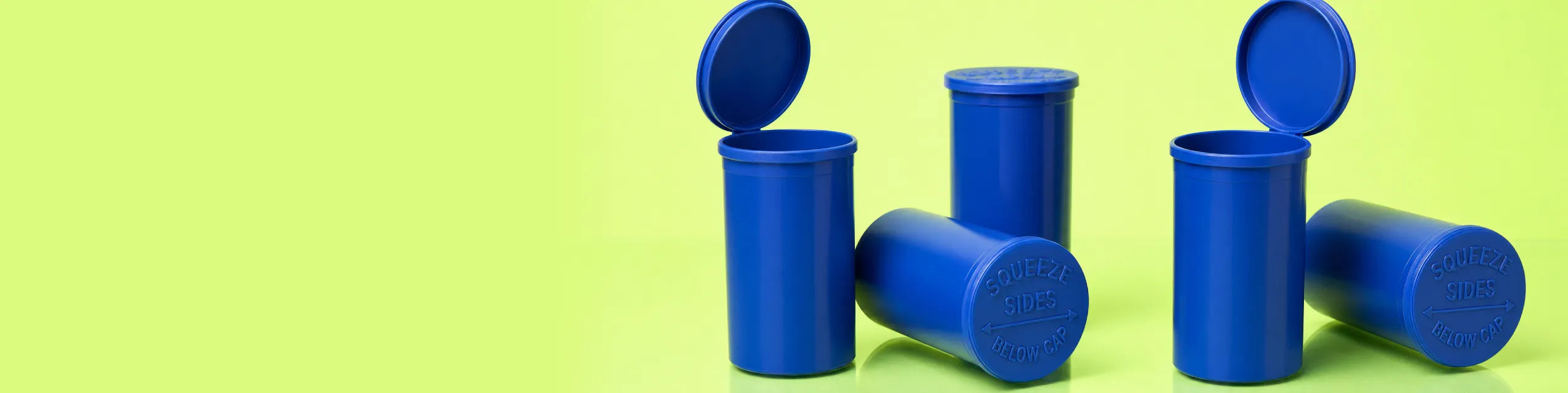Pop Top Bottles Blue