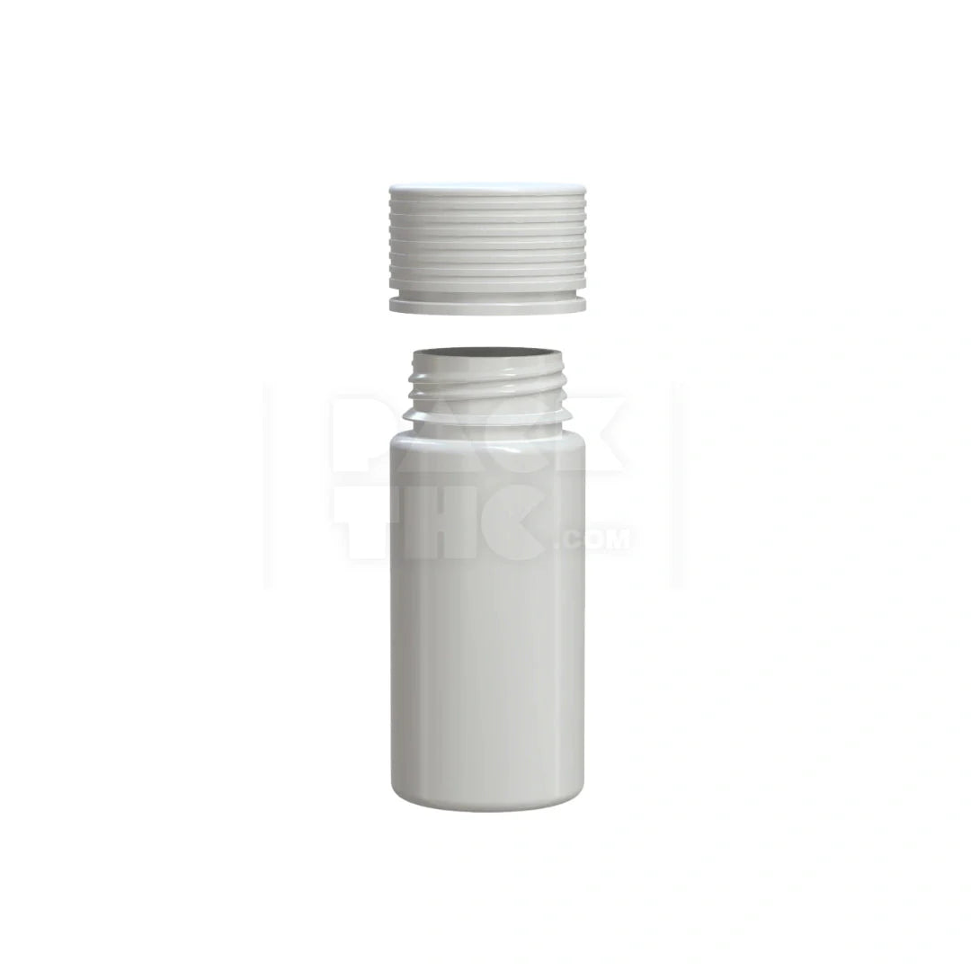 100ml spiral cr bottle opaque white 400 count