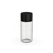 100ml spiral cr bottle clear natural black cap 400 count