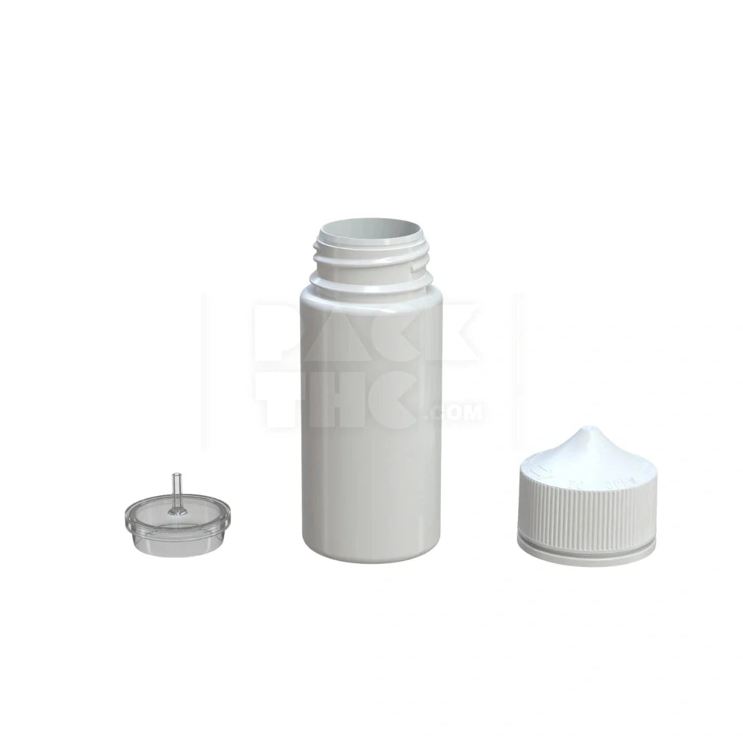 100ml v3 pet unicorn bottle cr opaque white 400 count