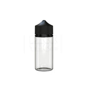 100ml v3 pet unicorn bottle cr clear natural black cap 400 count