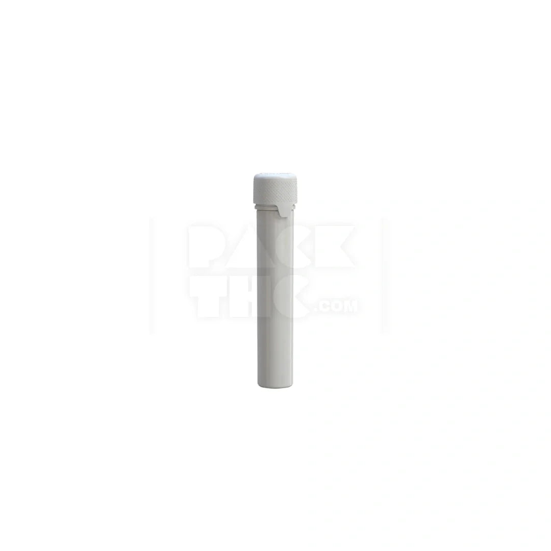 100mm aviator cr tube flat bottom opaque white 500 count