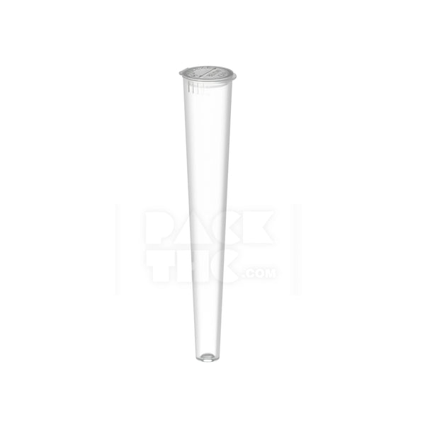 108mm CR Preroll Cone Pop Top Tube - Clear - (1000 Count)