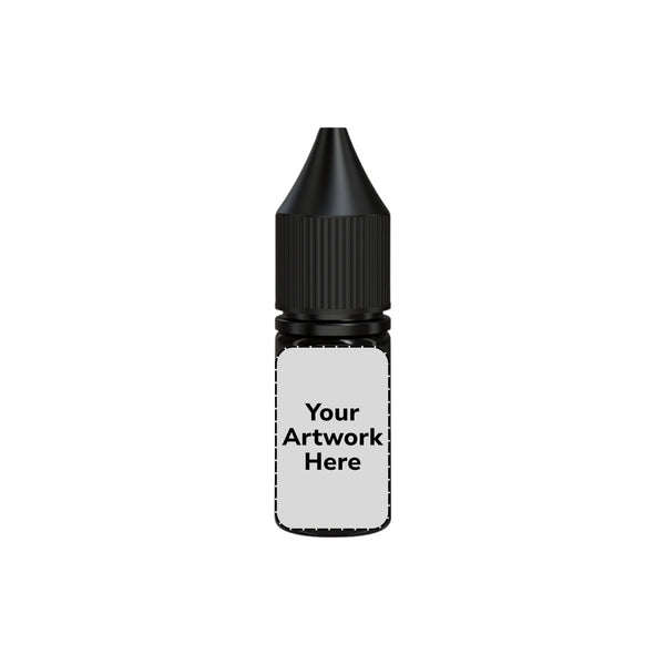 Chubby Gorilla 10ML Unicorn Plastic Squeeze Bottle PET CR – Translucent Black with Black cap