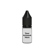 10ml unicorn bottle clear black cap