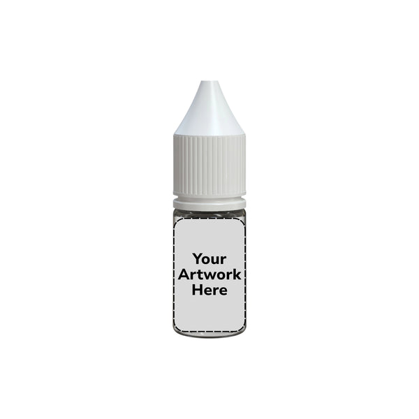 Chubby Gorilla 10ML Unicorn Plastic Squeeze Bottle PET CR – Clear With White Cap