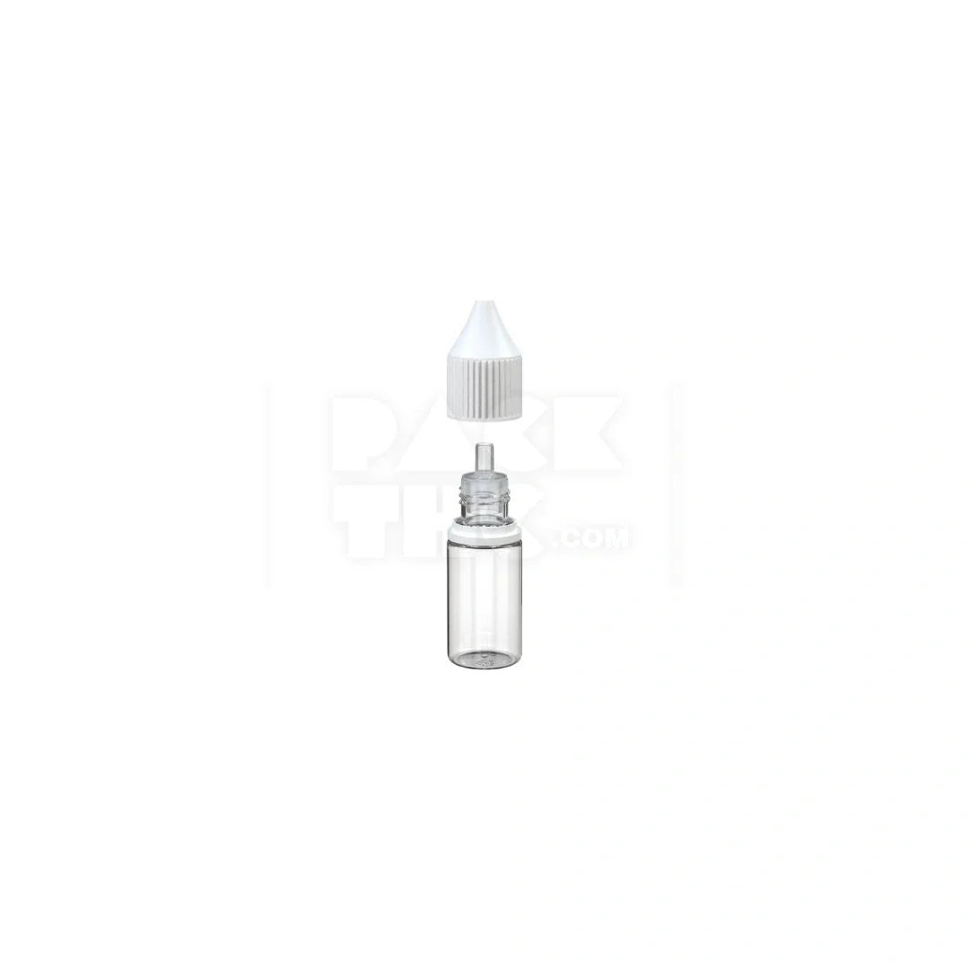 10ml pet reducer unicorn bottle cr clear natural white cap 2000 count