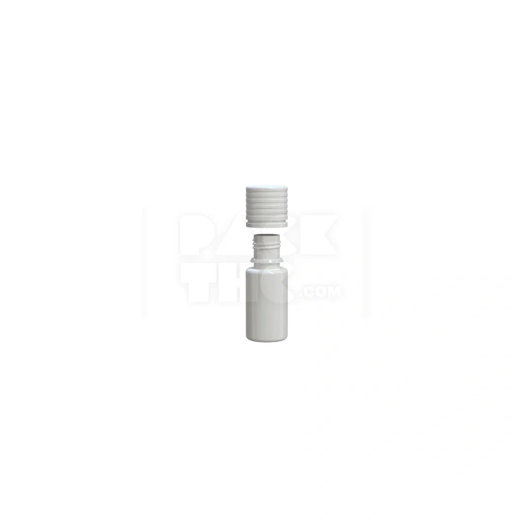 10ml spiral cr bottle opaque white 1000 count