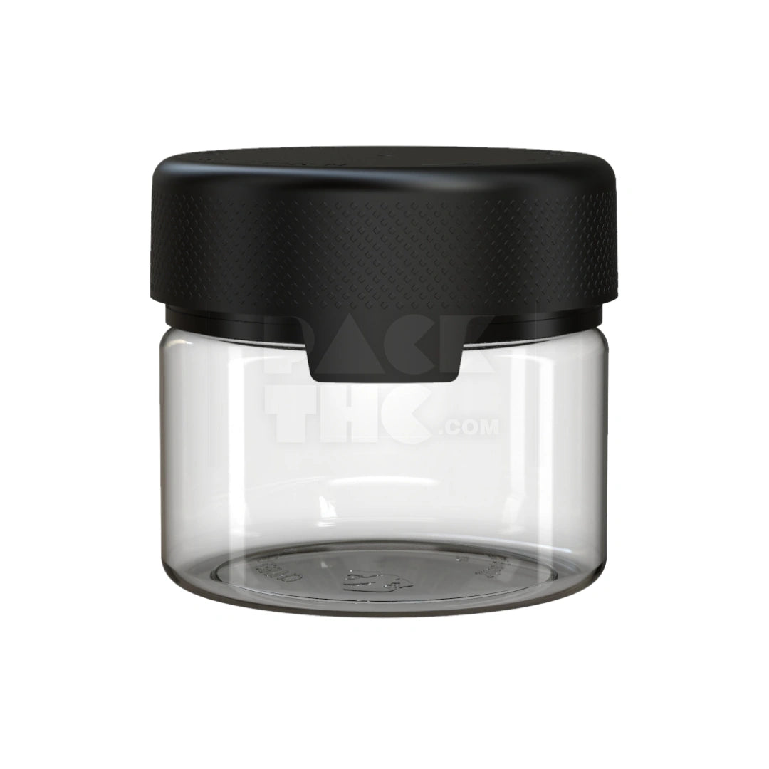 10oz aviator cr xl container clear natural black cap 80 count