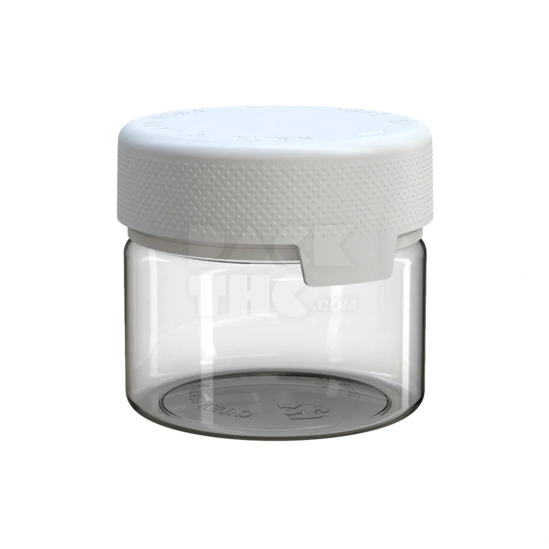 10oz aviator cr xl container clear natural white cap 80 count