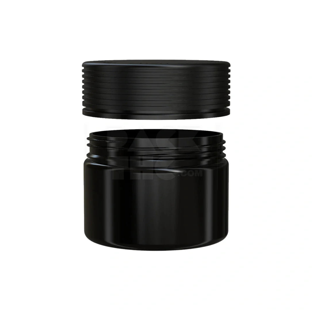 10oz 300cc spiral cr xl container opaque black 80 count