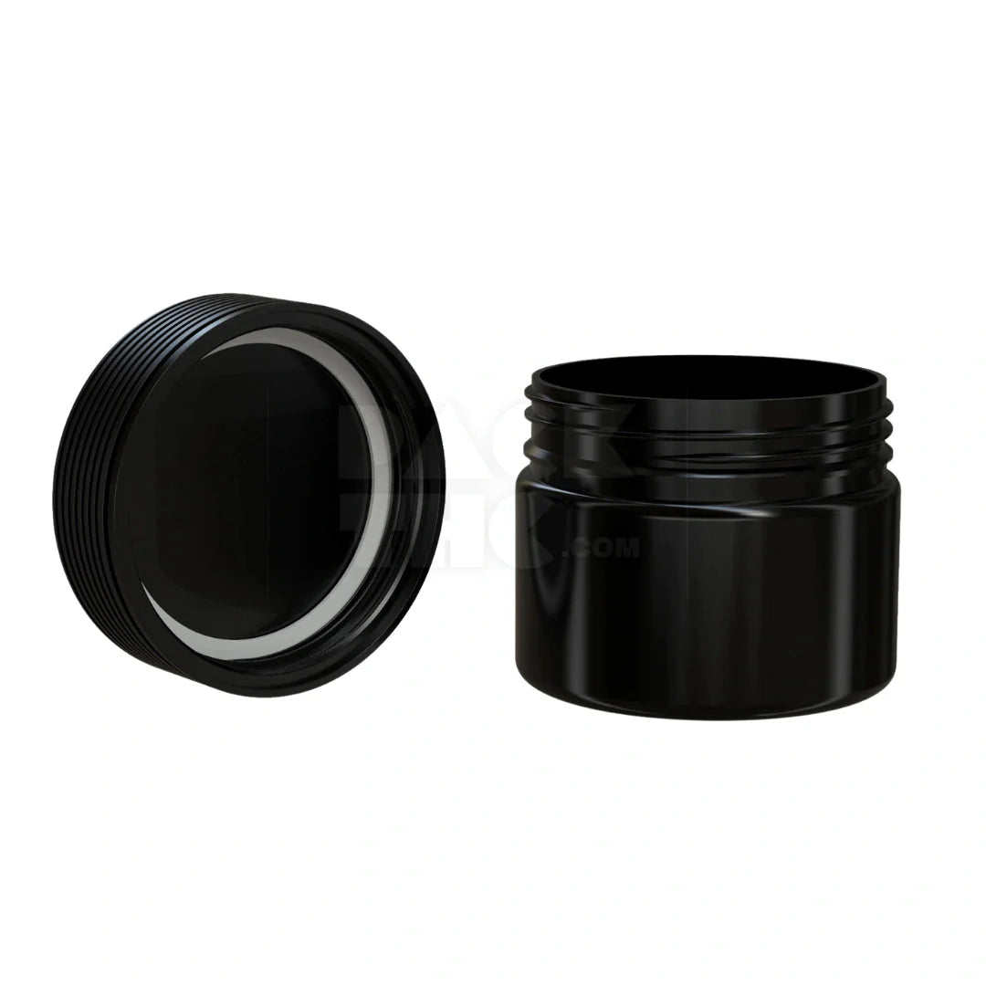 10oz 300cc spiral cr xl container opaque black 80 count