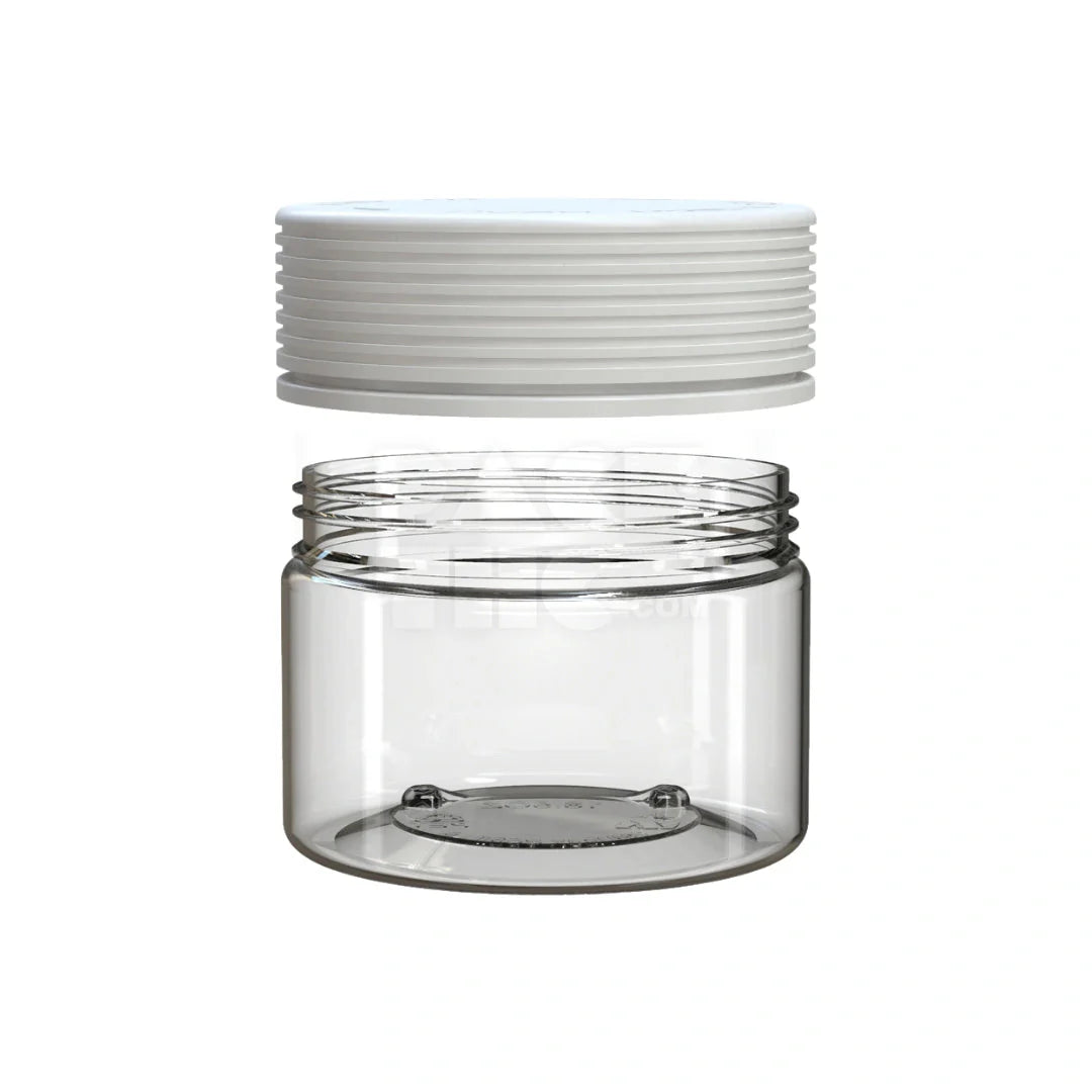 10oz 300cc spiral cr xl container clear natural white cap 80 count