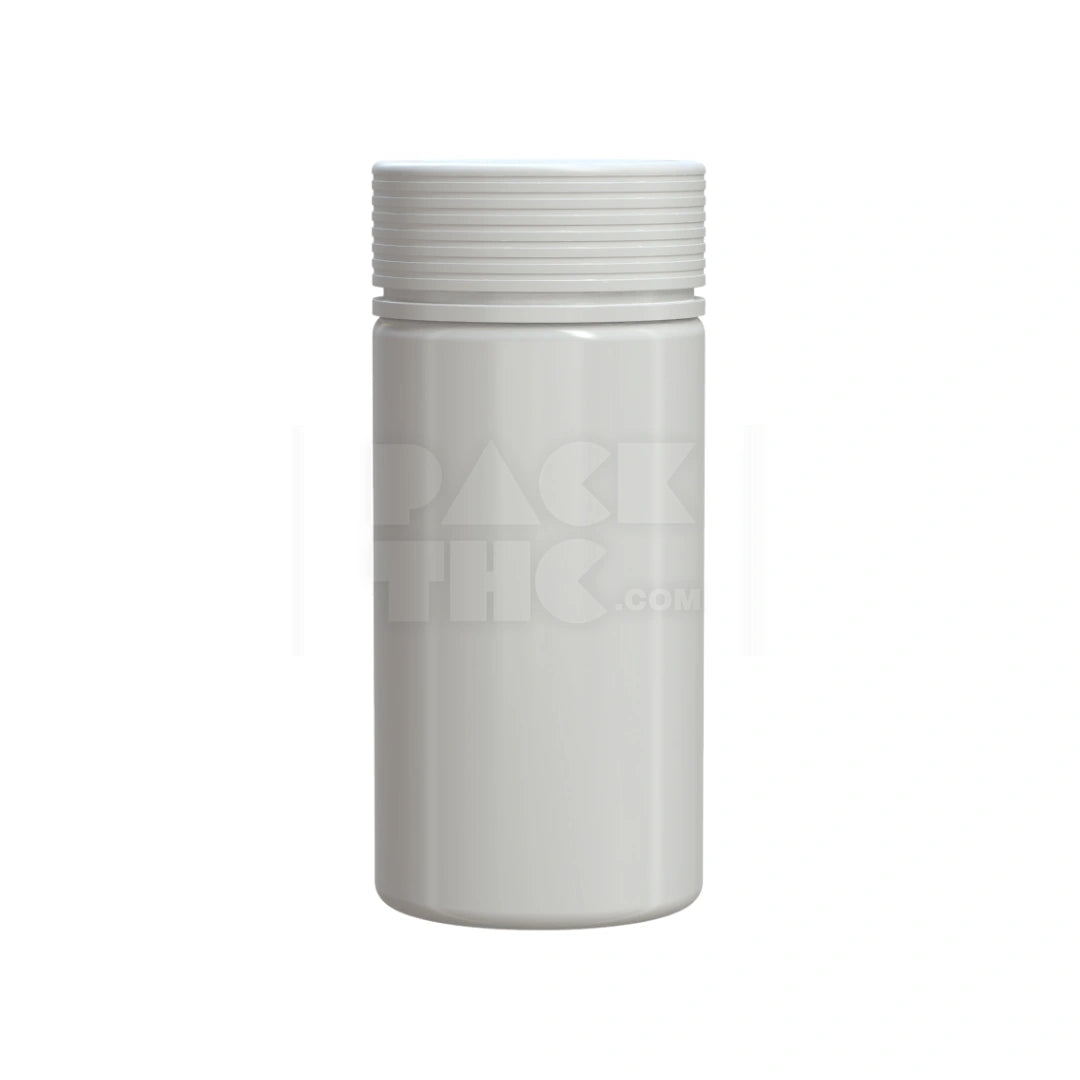 10oz 300cc spiral wide mouth container opaque white 120 count