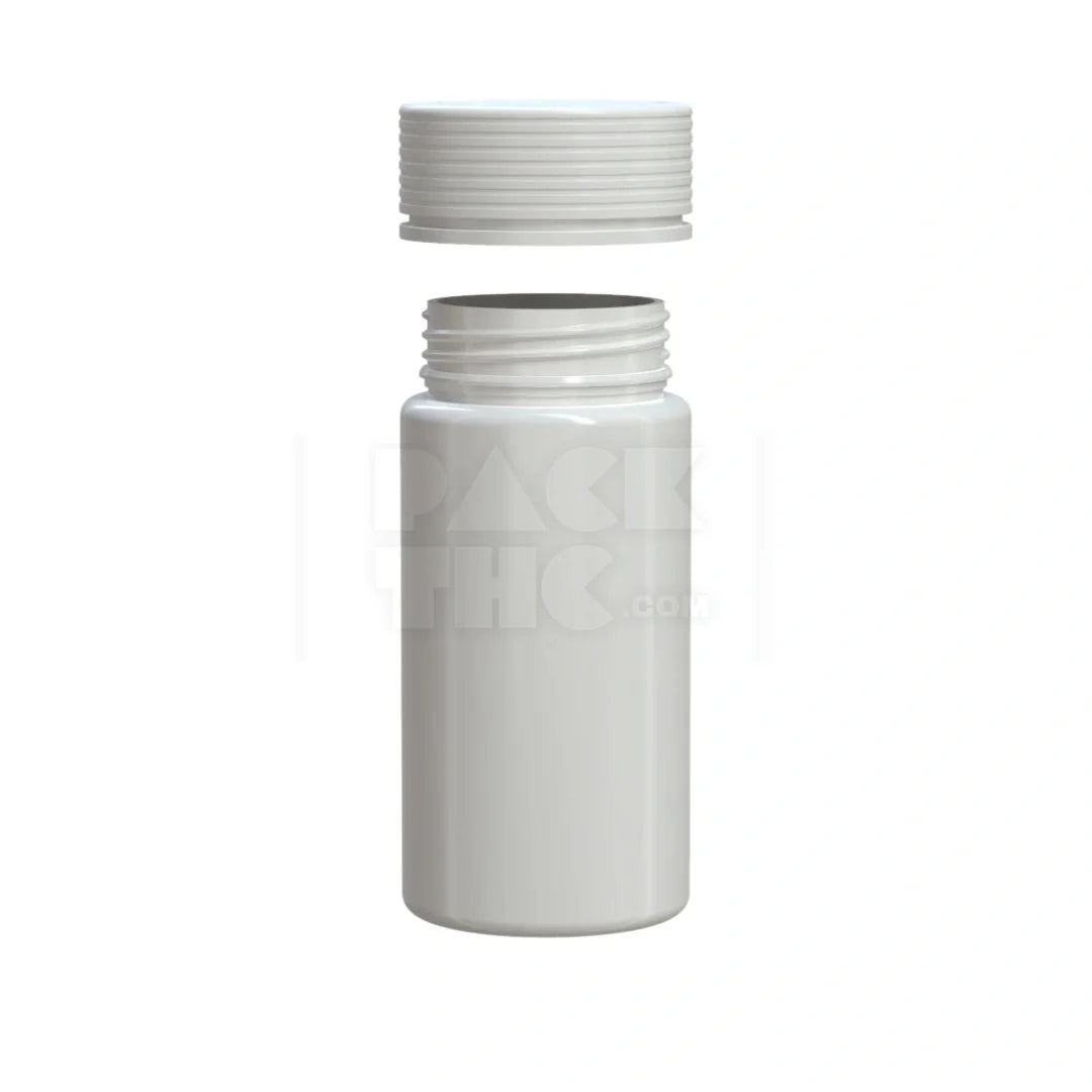 10oz 300cc spiral wide mouth container opaque white 120 count