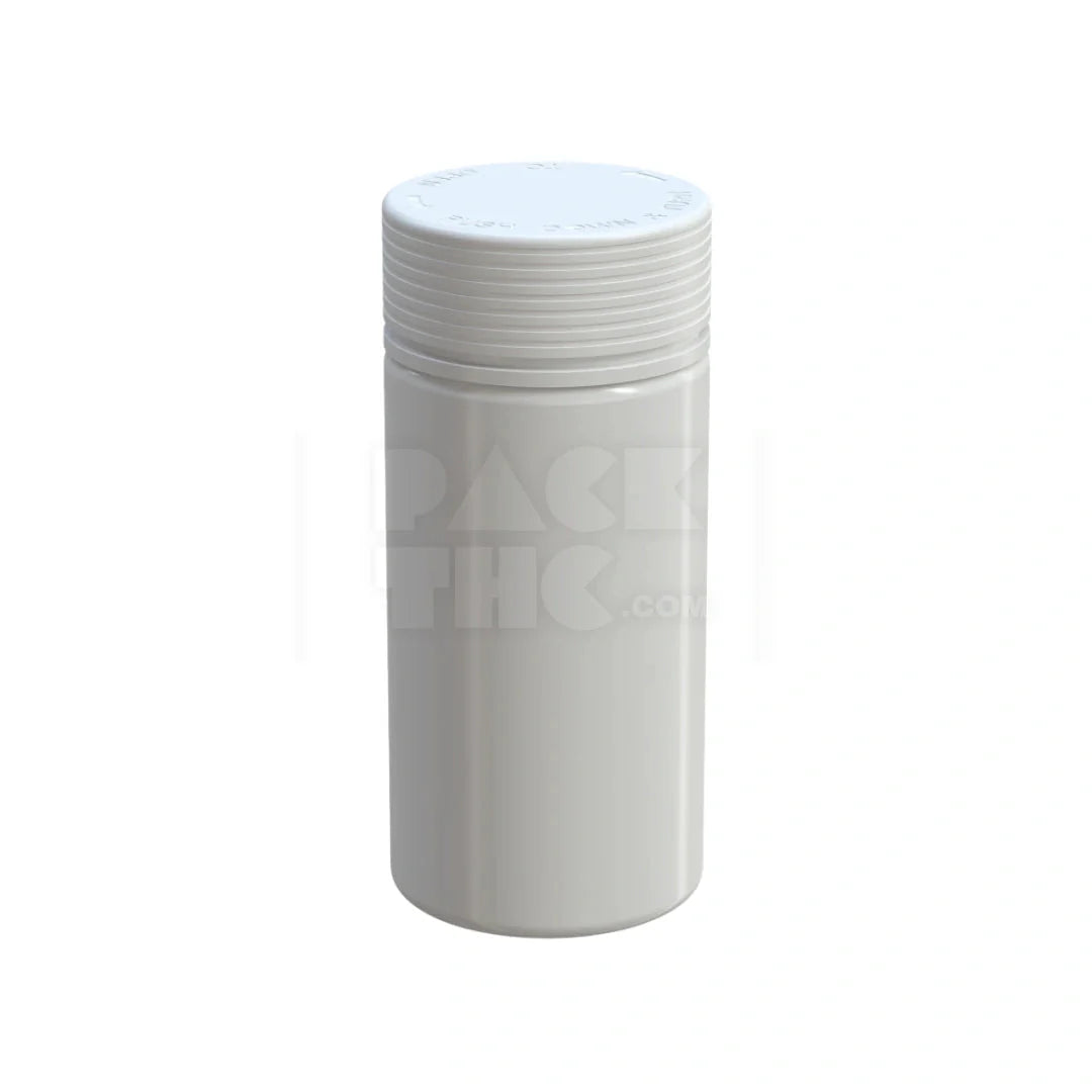 10oz 300cc spiral wide mouth container opaque white 120 count