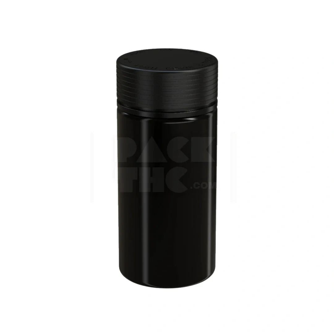 10oz 300cc spiral wide mouth container opaque black 120 count