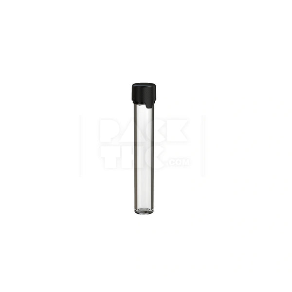 115mm Aviator Tube Black Lid - (500 count)