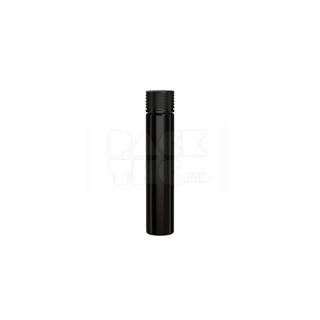 115mm spiral cr tube opaque black 200 count