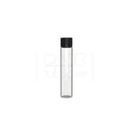 115mm spiral cr tube clear natural black cap 200 count