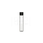 115mm spiral cr tube clear natural black cap 200 count