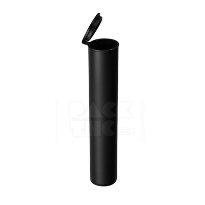 116mm CR Preroll Pop Top Tube - Black - (1000 Count)