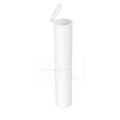 116mm CR Preroll Pop Top Tube - White - (1000 Count)