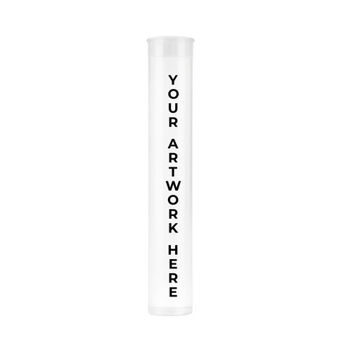 116 mm cr pre roll pop top tube clear 1000