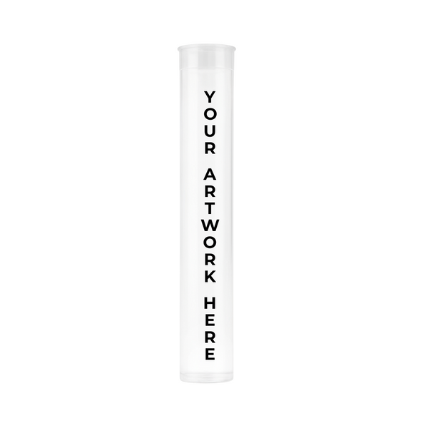 116mm Pre Roll Pop Tube Clear - (1000 Count)