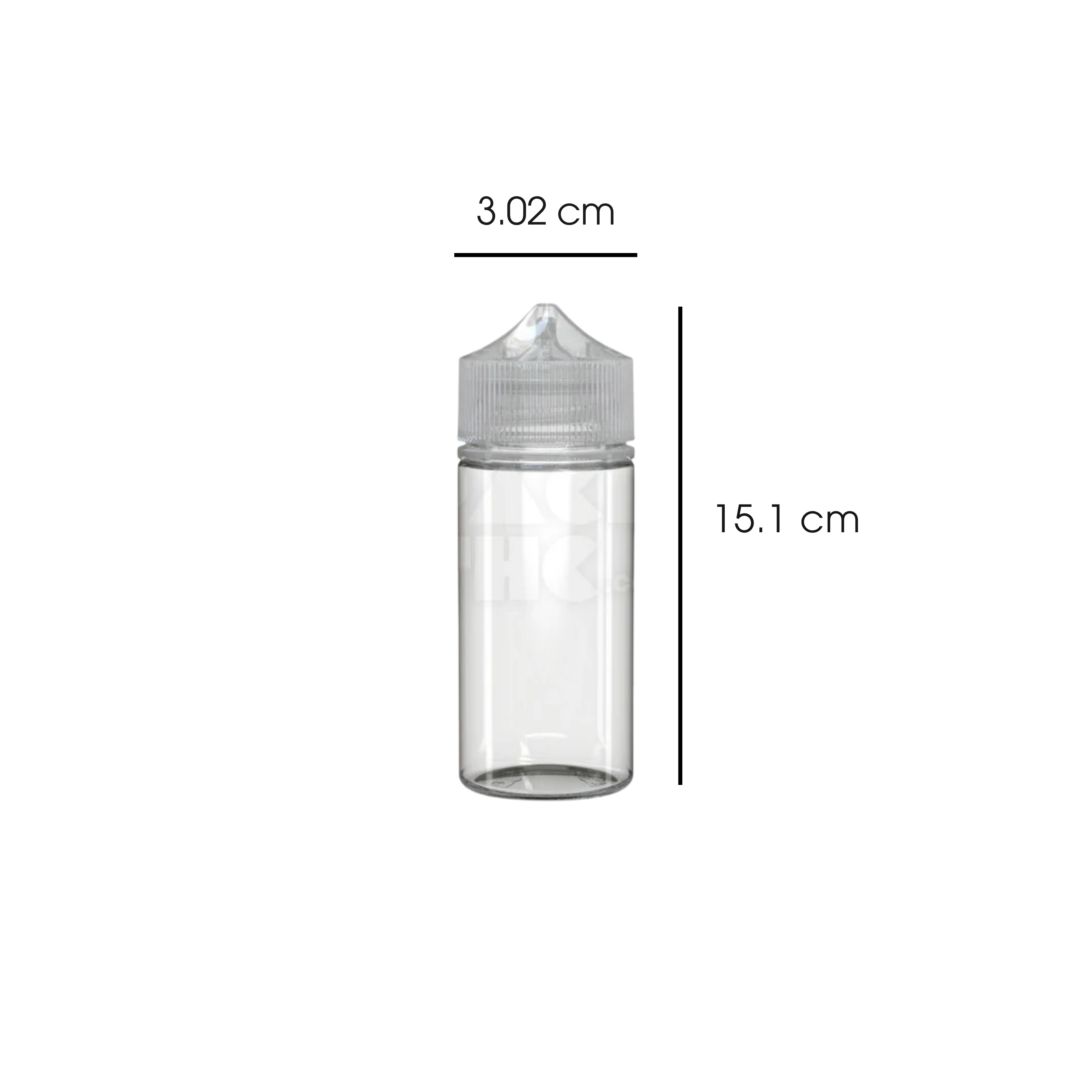100ml V3 PET Unicorn Bottle - (400 Count)