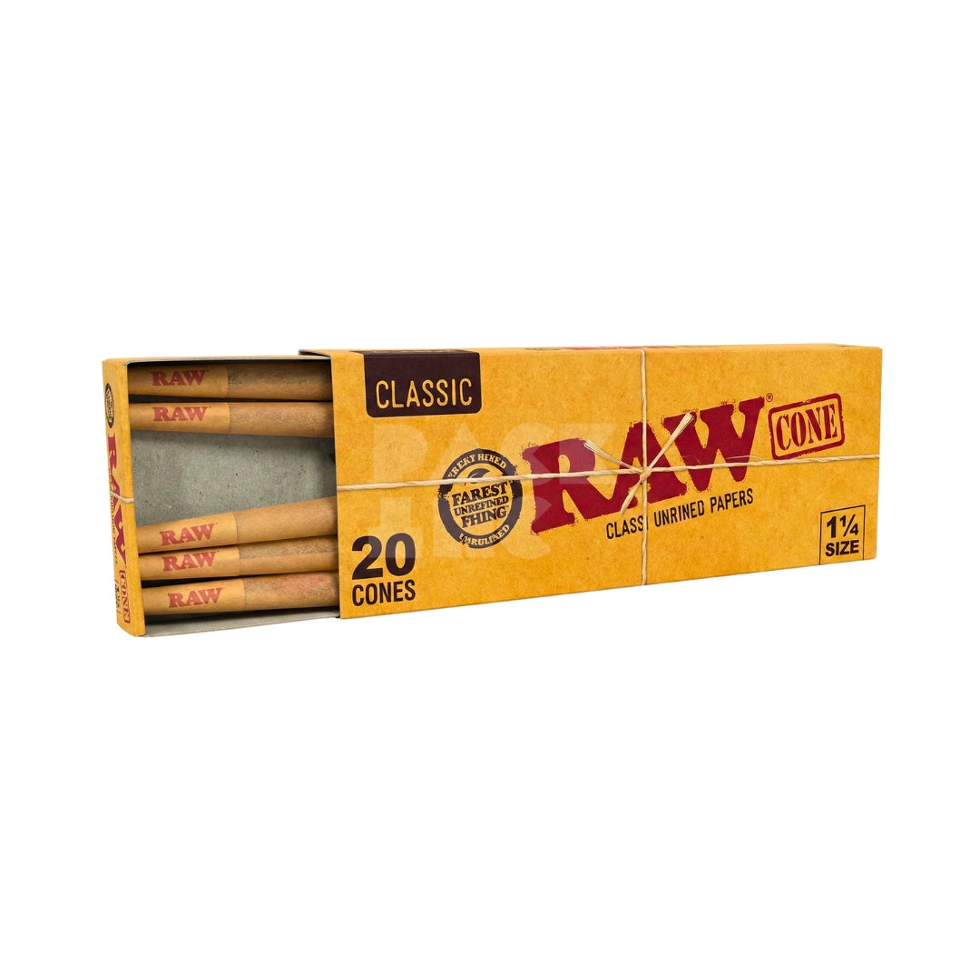 Bulk Raw Paper Cones - (900 Count)
