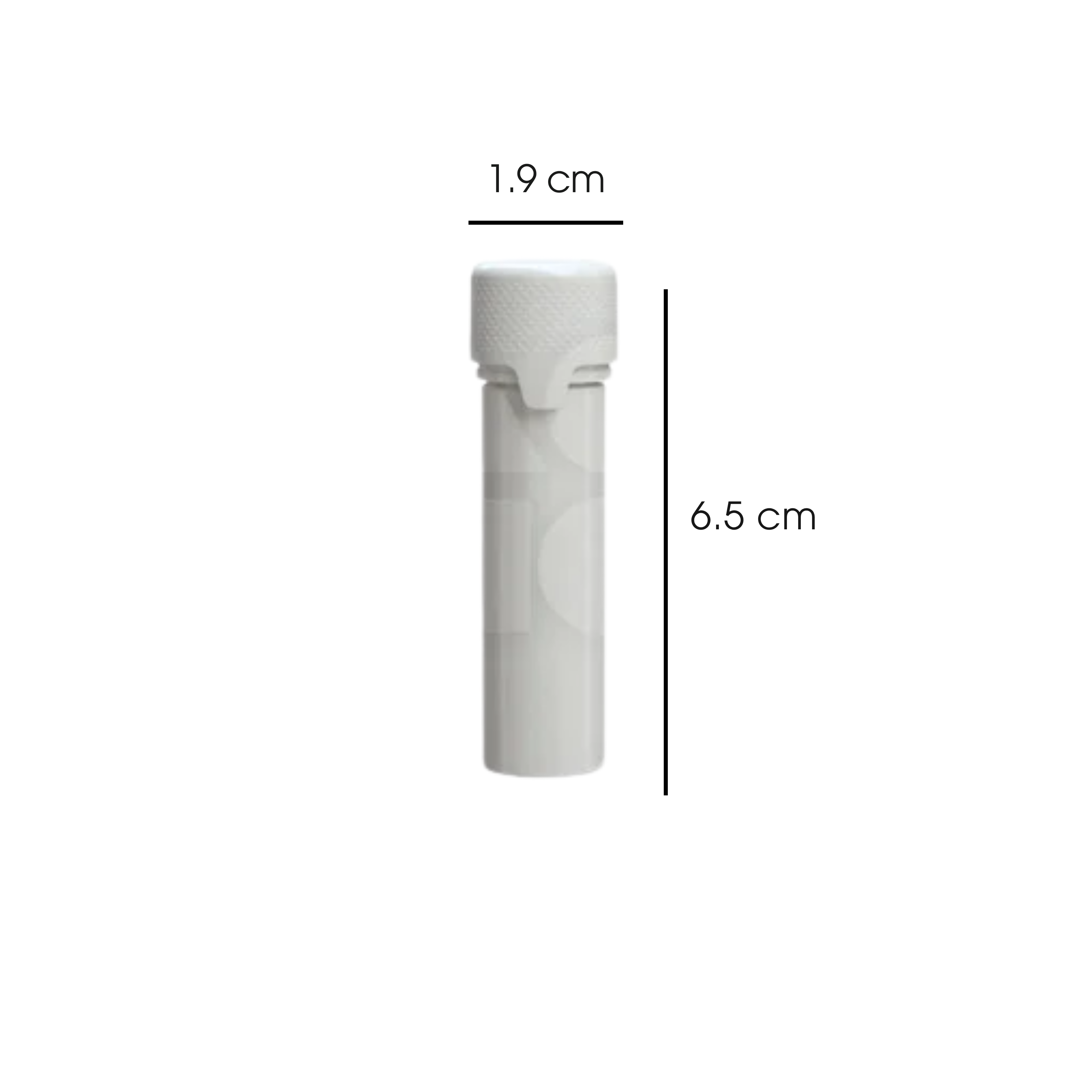 65mm Aviator Tube (Opaque White Tube) - (500 Count)