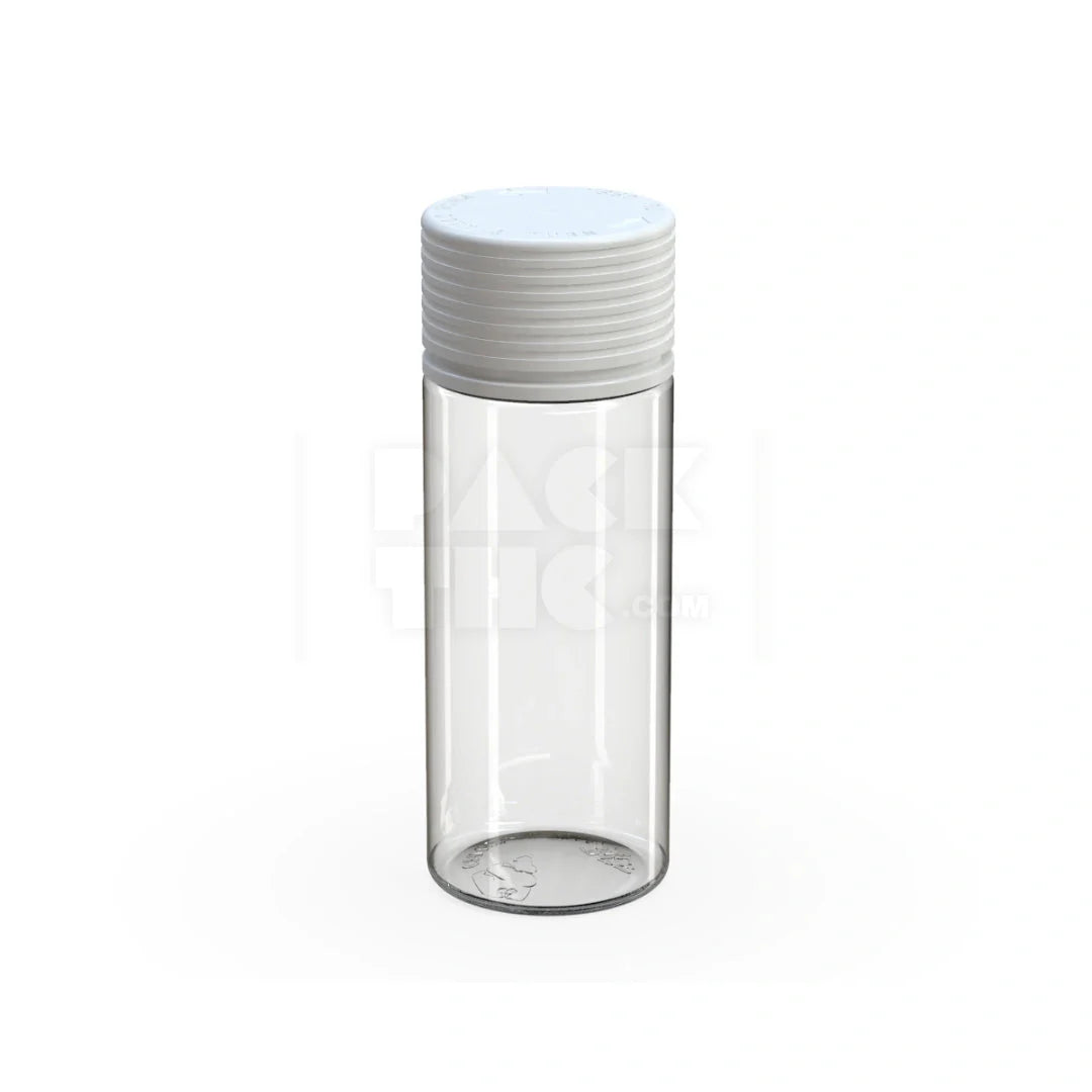 120ml spiral cr bottle clear natural white cap 400 count