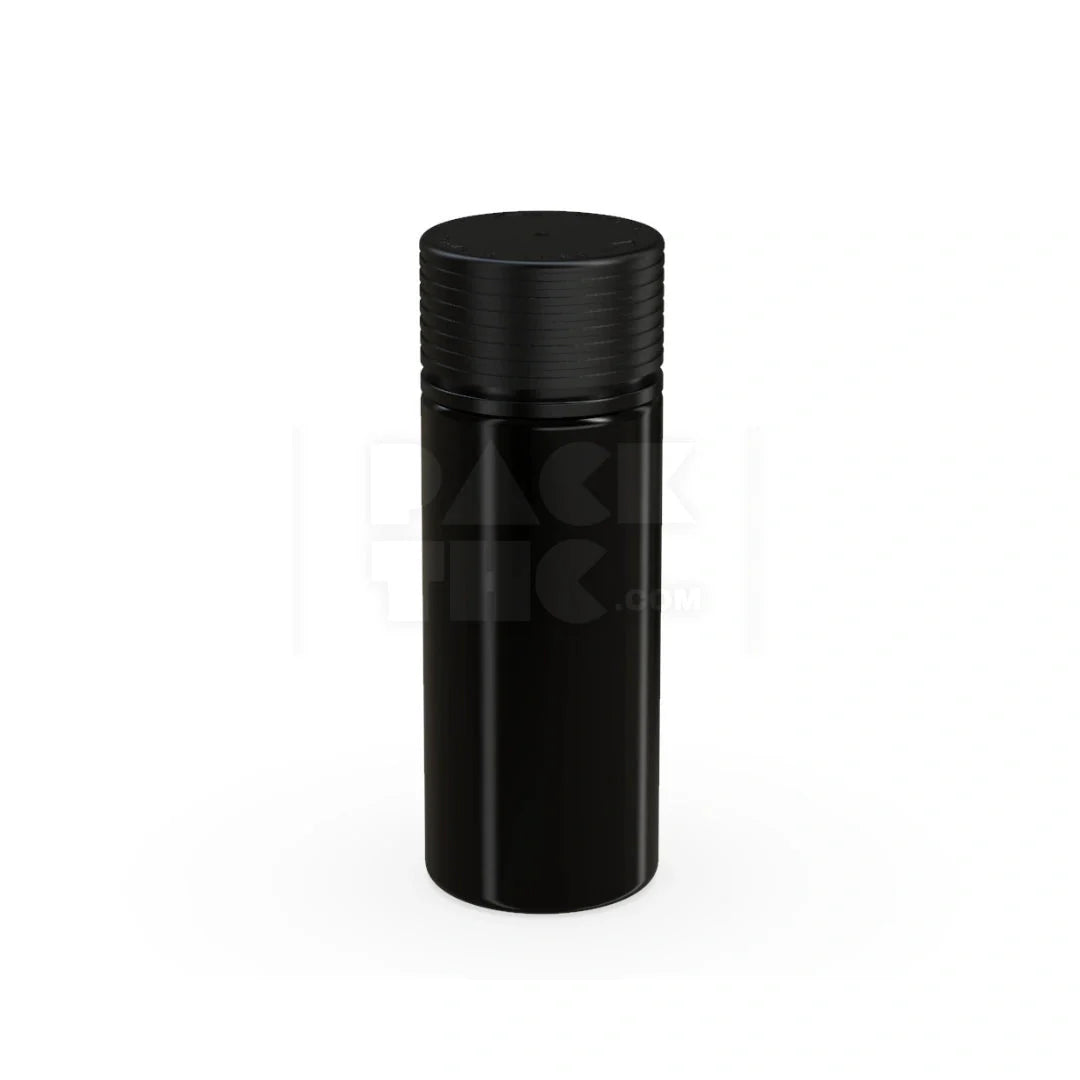 120ml spiral cr bottle opaque black 400 count