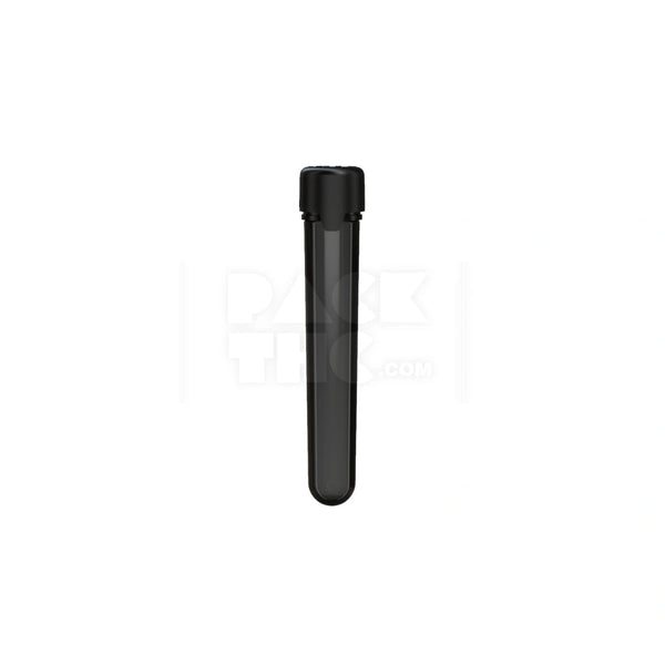 120mm Translucent Black Aviator Child Resistant Pre Roll Tube - (500 count)