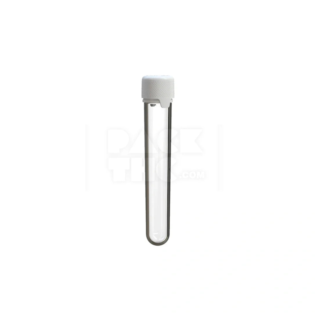 120mm aviator cr tube clear natural white cap 500 count
