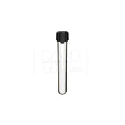 120mm aviator cr tube clear natural black cap 500 count