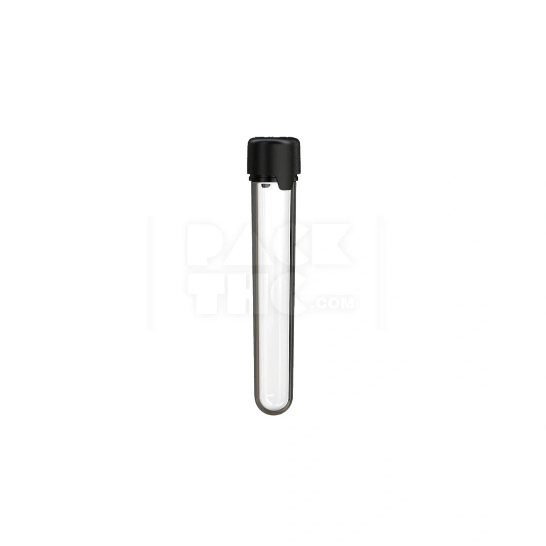 120mm aviator cr tube clear natural black cap 500 count